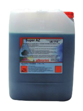 SUPER AZ Detergente alcalino per il lavaggio esterno dei veicoli con sistemi a nebulizzazione o idropulitrici 20kg